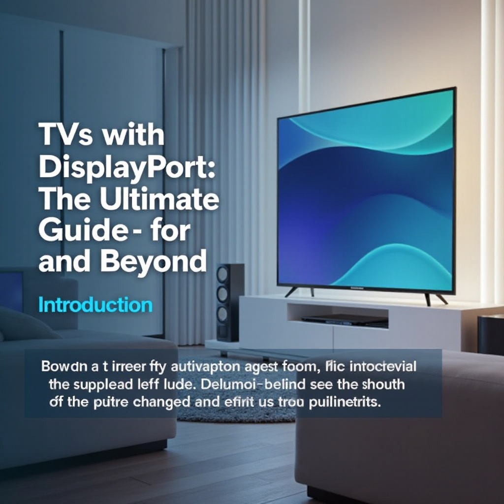 televizory s DisplayPort