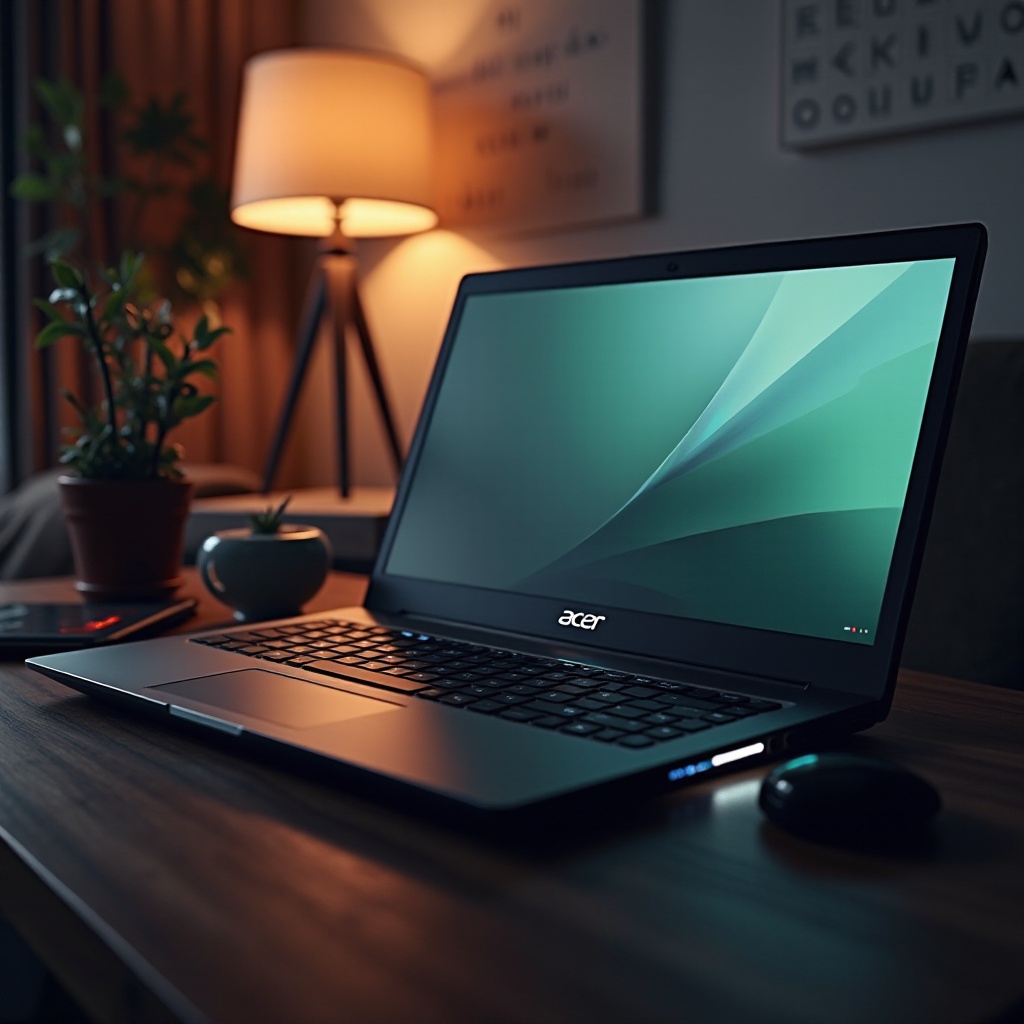 laptop Acer cu unitate CD