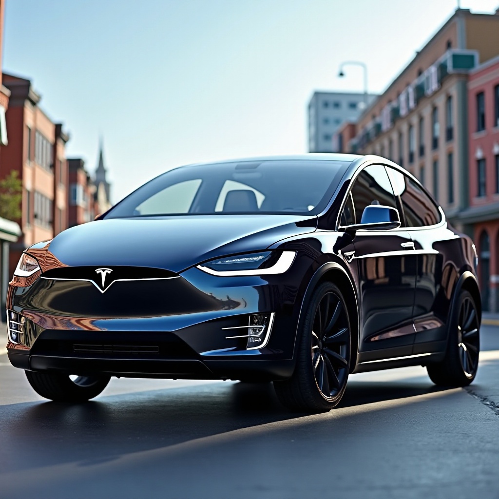 колко тежи tesla model x