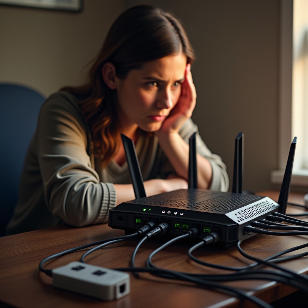 рутерът xfinity не се включва