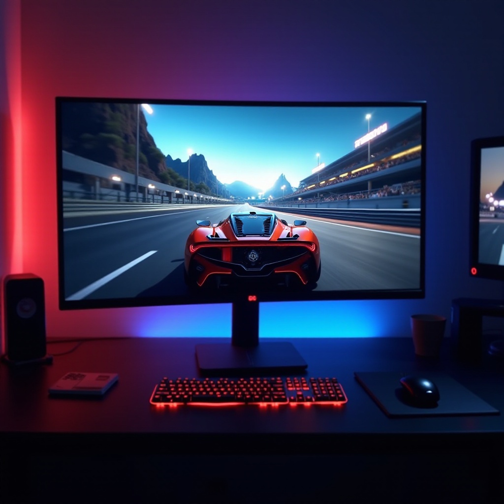 najlepszy pojedynczy monitor do symulacji wyścigów