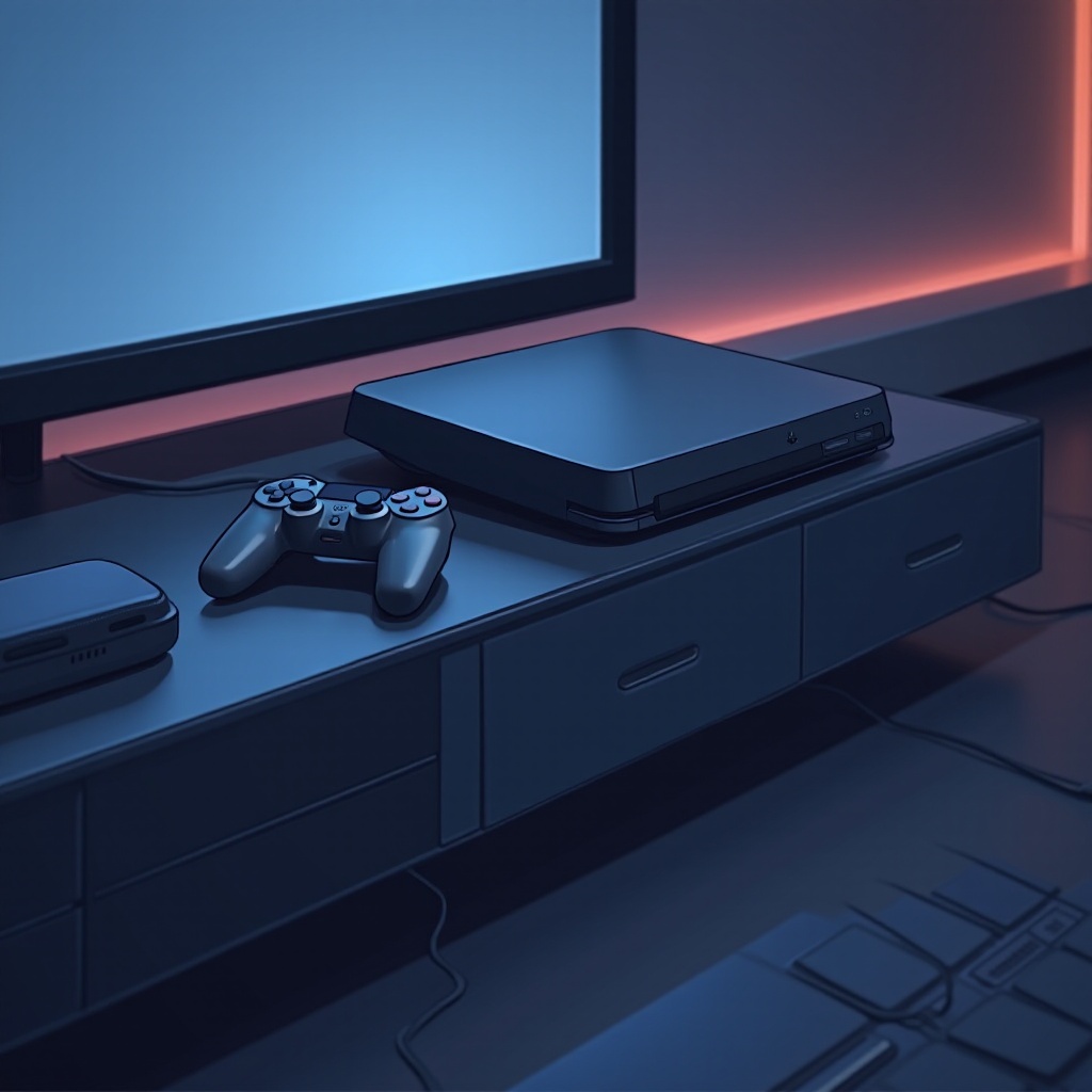 как сбросить ps4 без контроллера