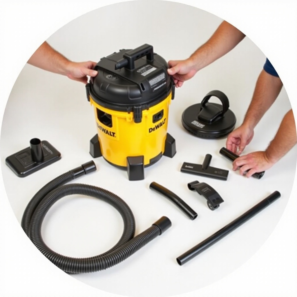 how to use dewalt wet and dry vacuum