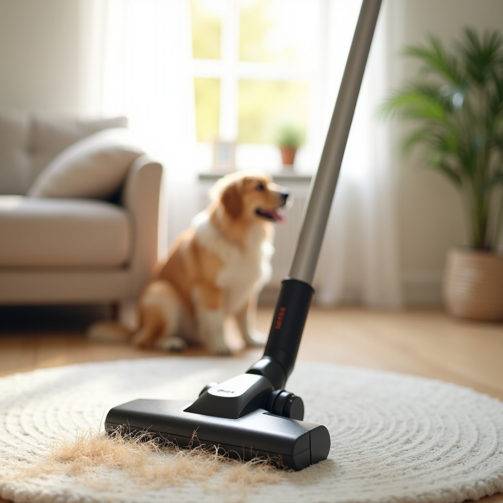 why does my vacuum smell like dog