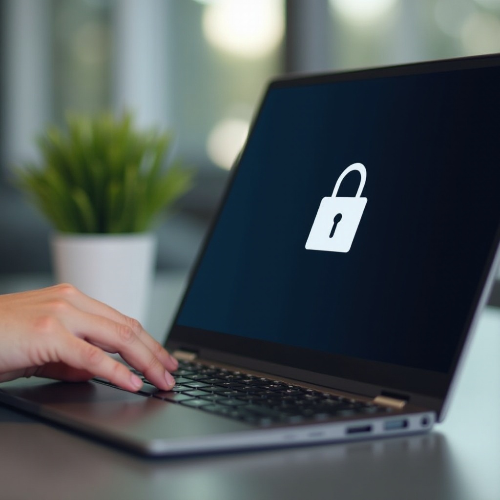 как да заключите екрана на лаптоп Lenovo Yoga
