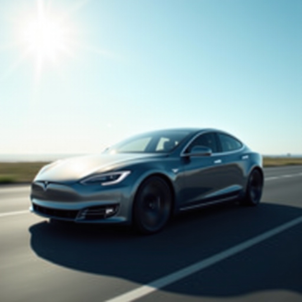 Tesla Model S mile pe galon