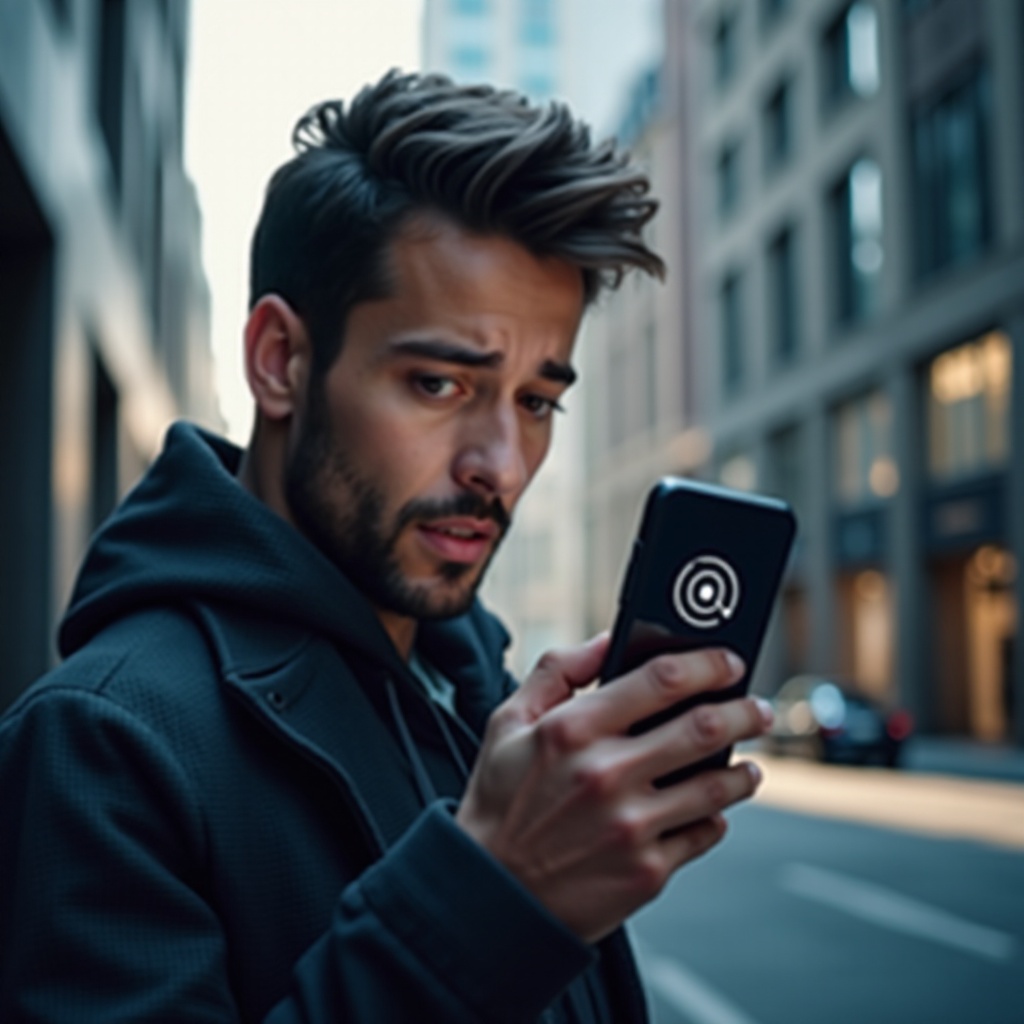 почему на моем телефоне написано sos вместо 5g