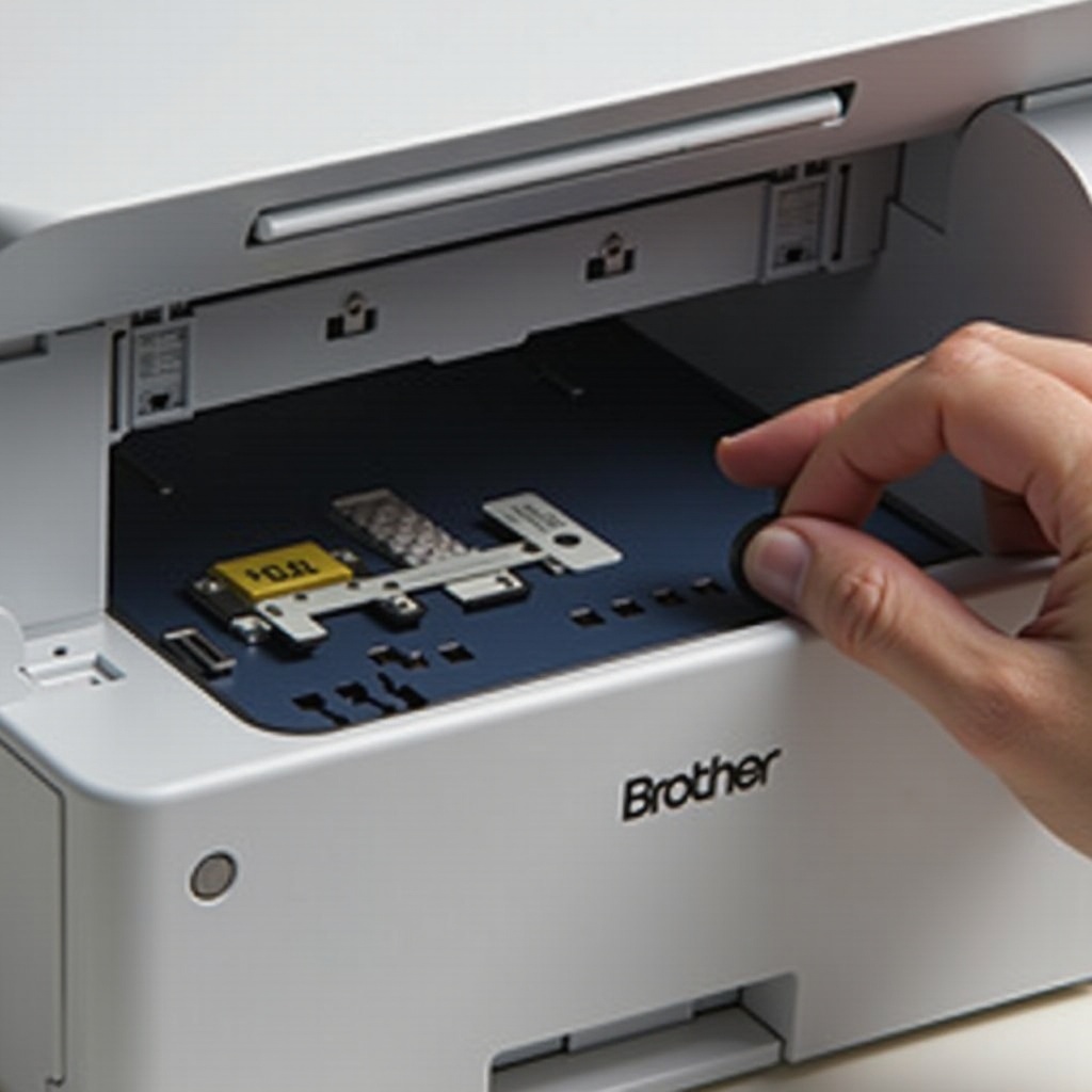 jak vyčistit hlavy tiskárny Brother