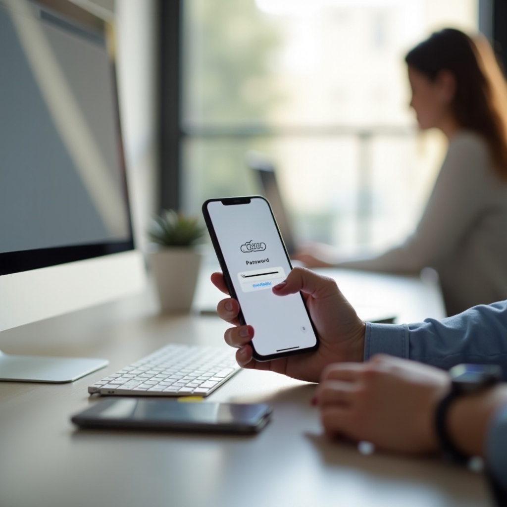 как да сменя паролата в icloud на iphone