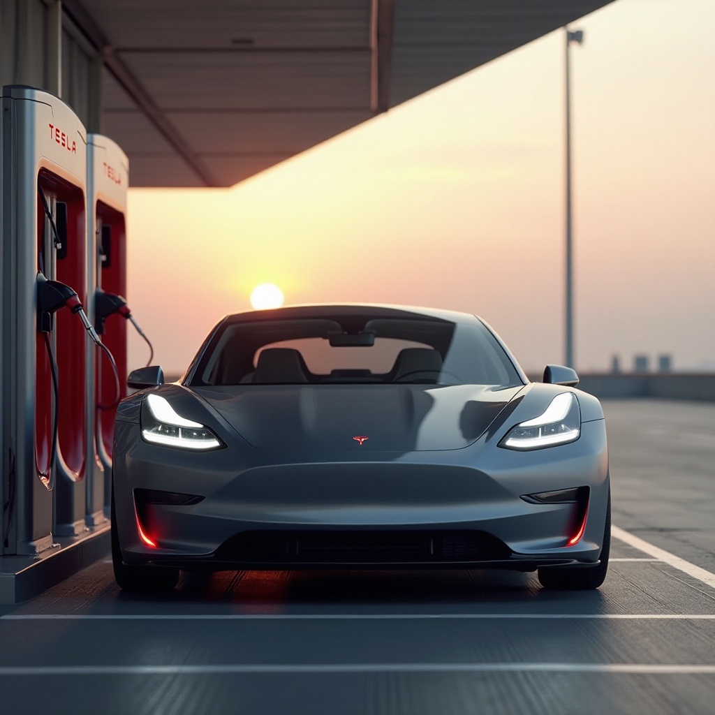 توصيات شحن Tesla موديل 3