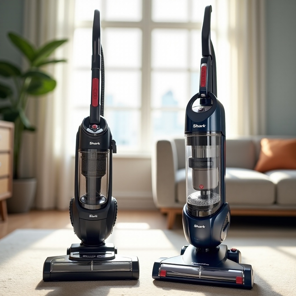 прахосмукачка shark nv752 срещу nv501