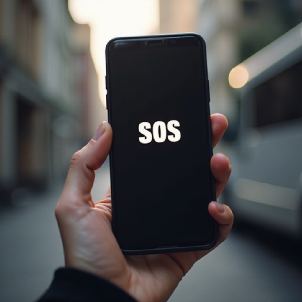 почему на моем телефоне написано sos вместо 5g
