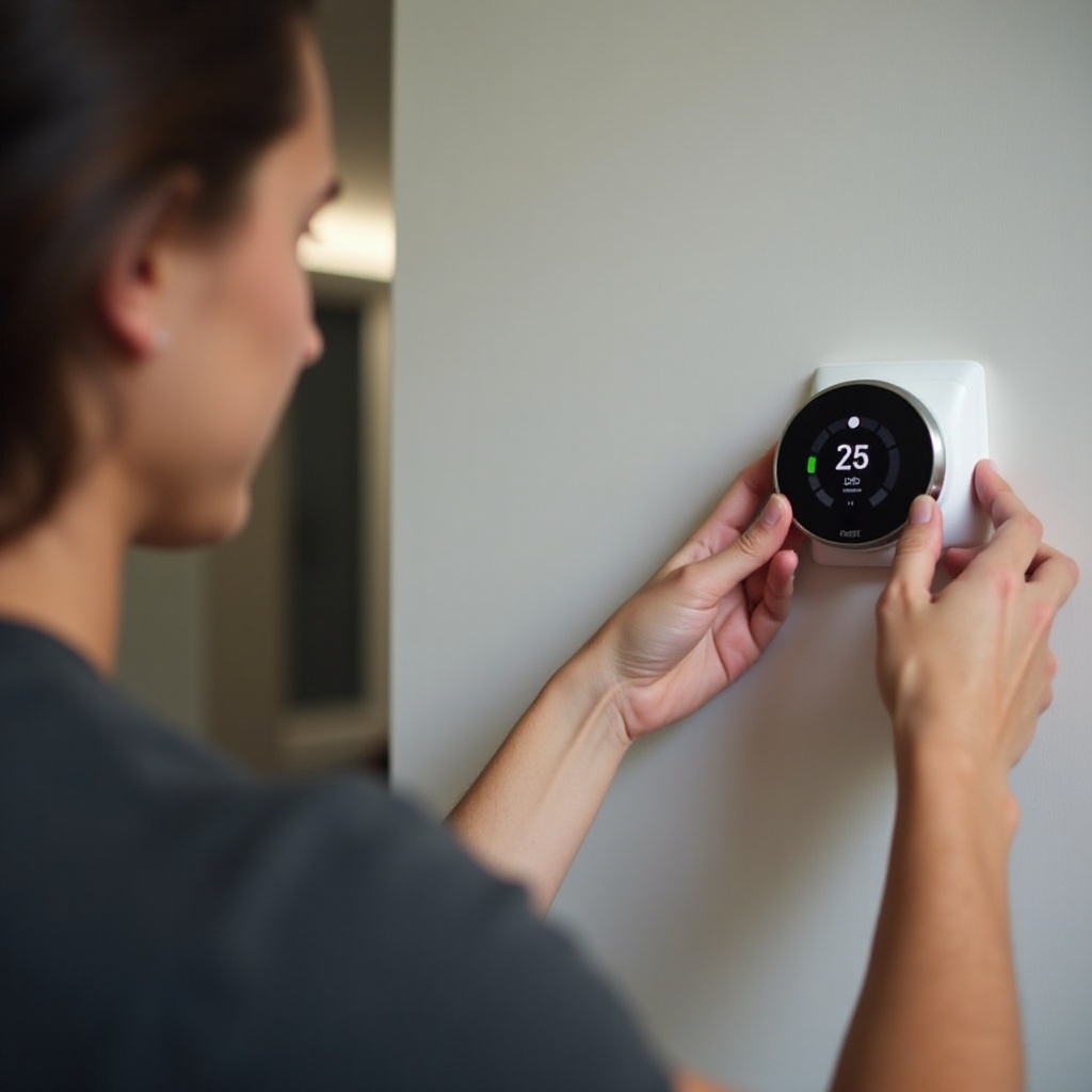 nest thermostat remove
