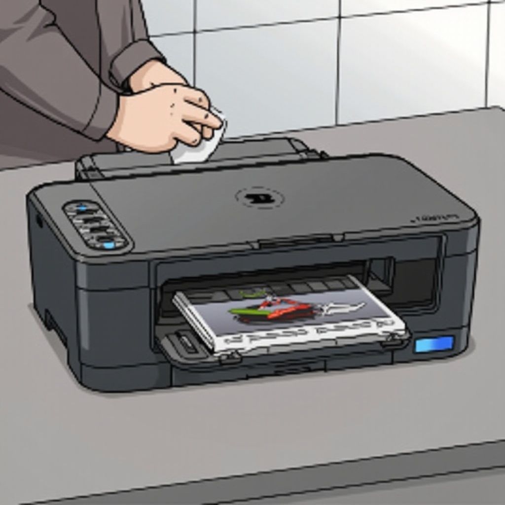 jak wyczyścić głowice drukarki Brother