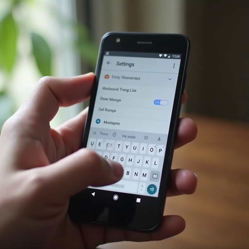 كيفية إيقاف لوحة المفاتيح اليدوية على أندرويد