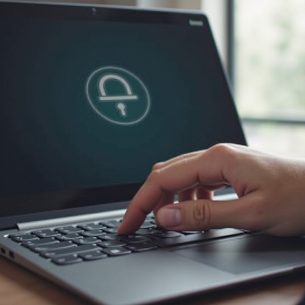 how to lock screen on laptop lenovo yoga
