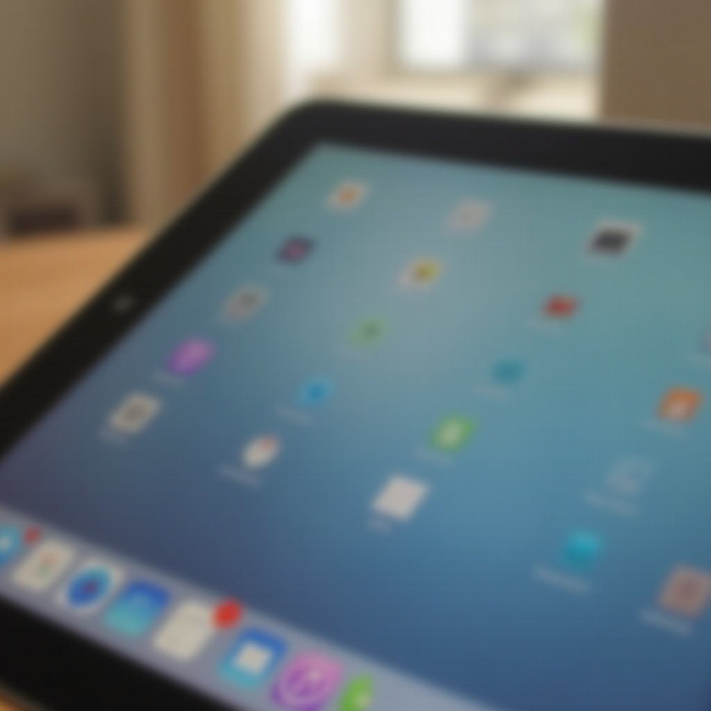 наранџаста тачка на iPad