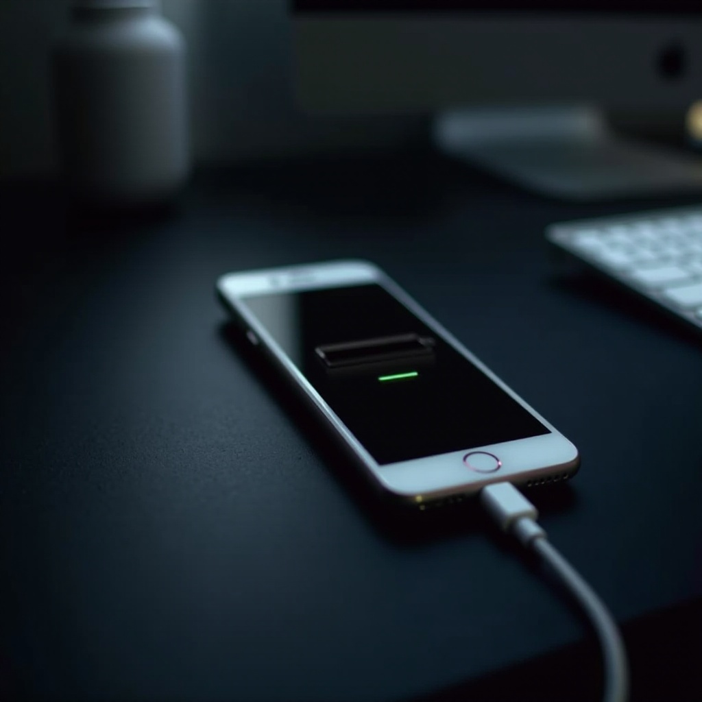 телефон показывает зарядку, но процент батареи не увеличивается iPhone