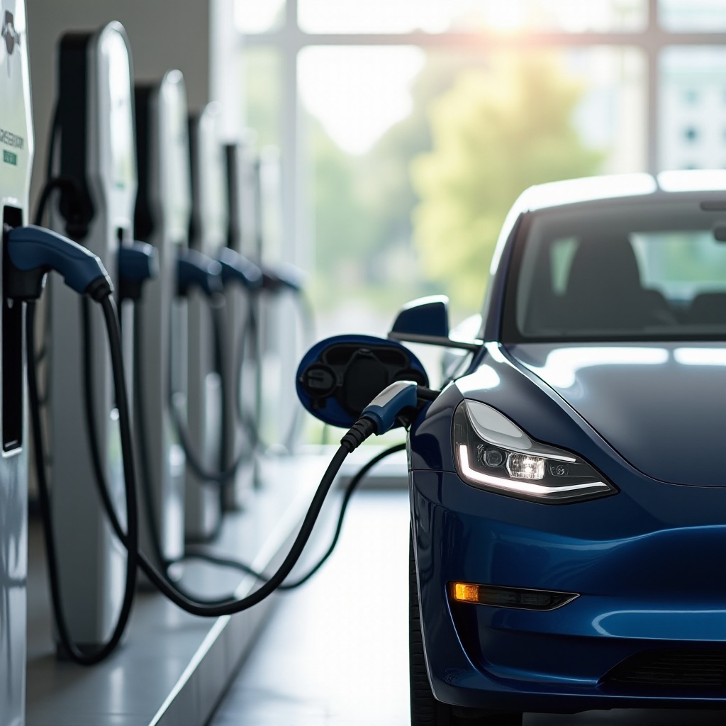 czy tesla może ładować na każdej stacji ładowania