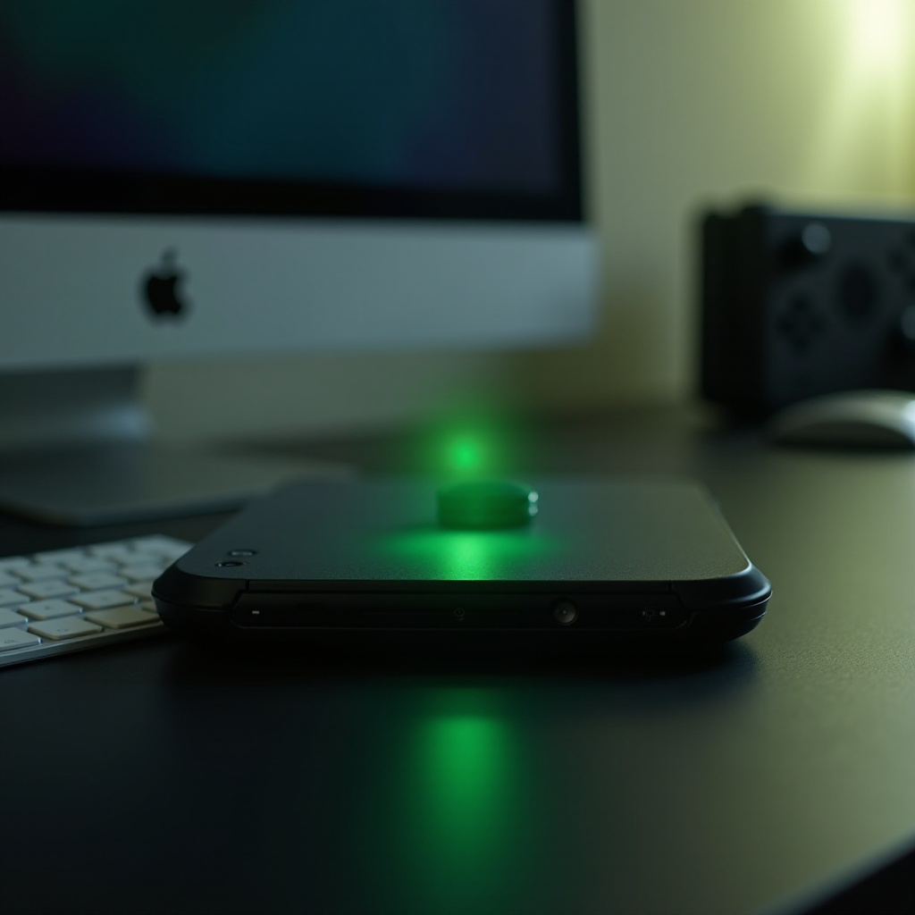 nintendo switch lumină verde care clipește