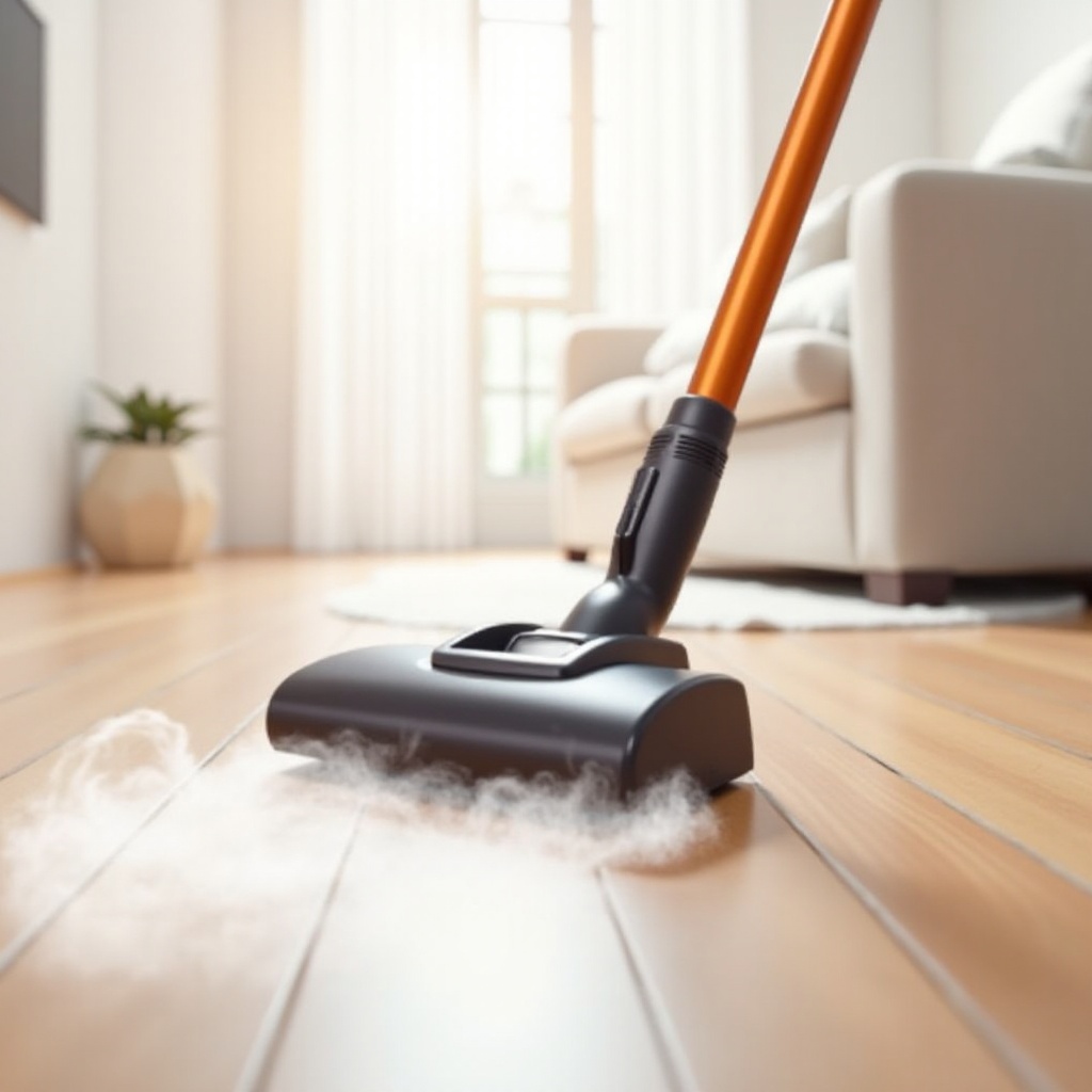 vacuum cleaner with steam cleaning