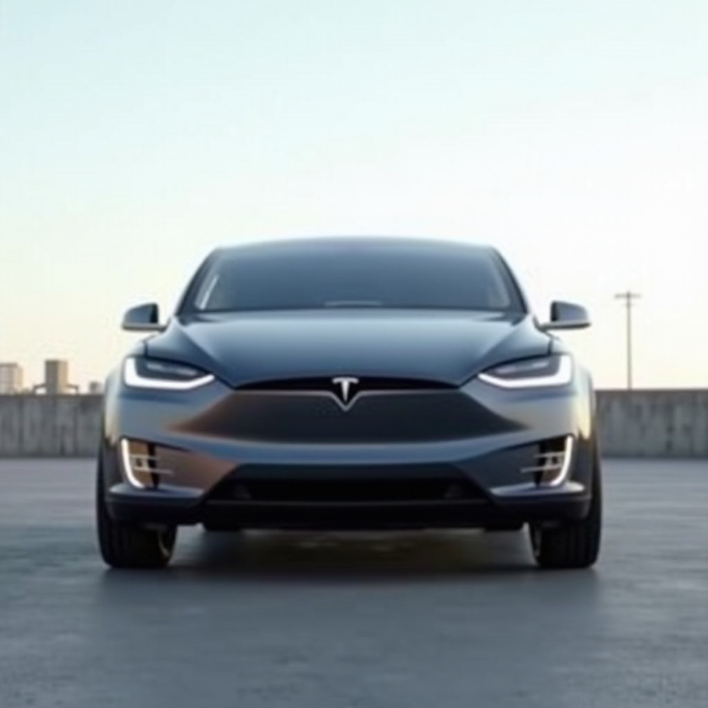 колико теши tesla model x