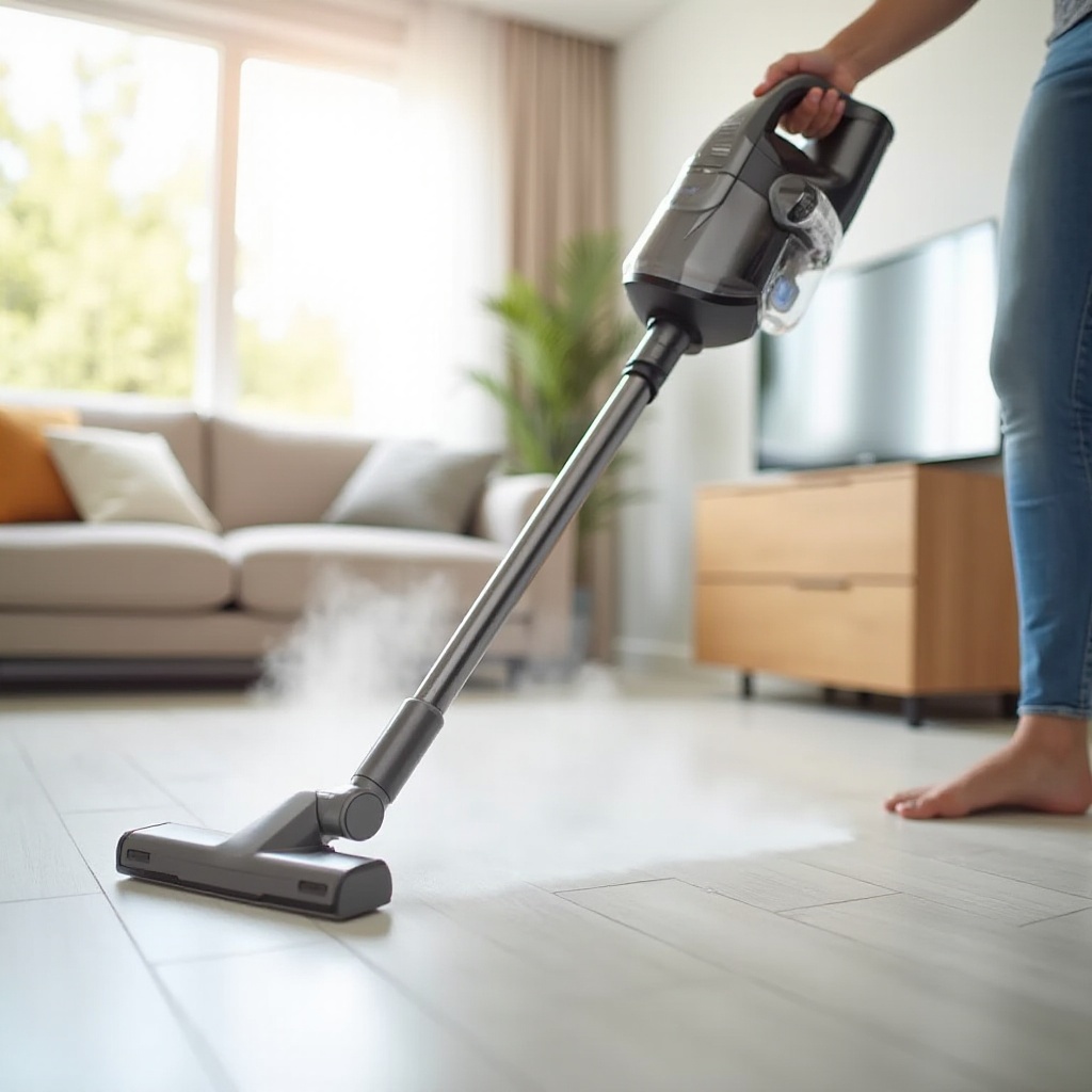 vacuum cleaner with steam cleaning
