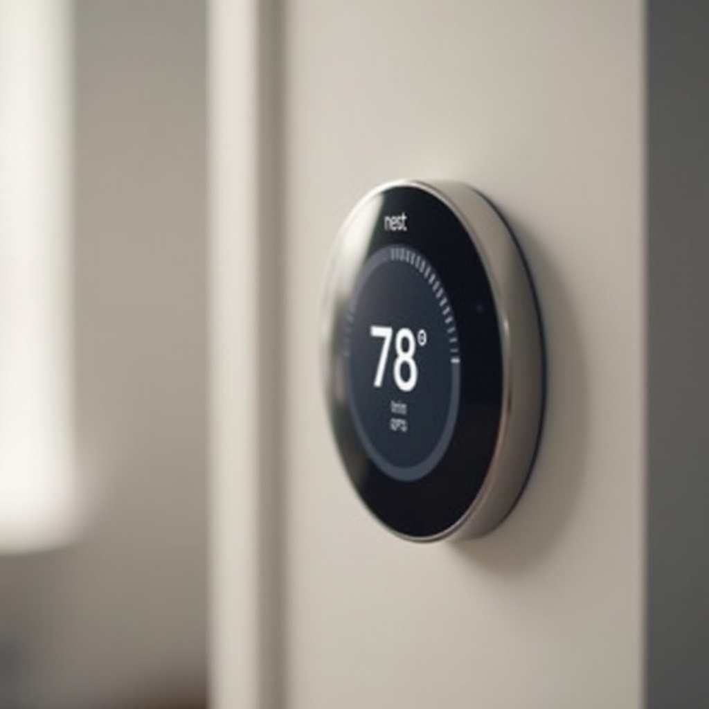 уклоните Nest термостат