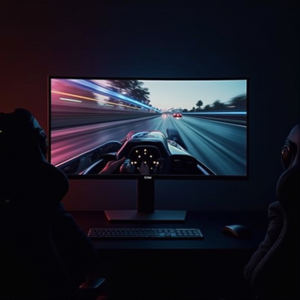 أفضل شاشة واحدة لسباقات المحاكاة