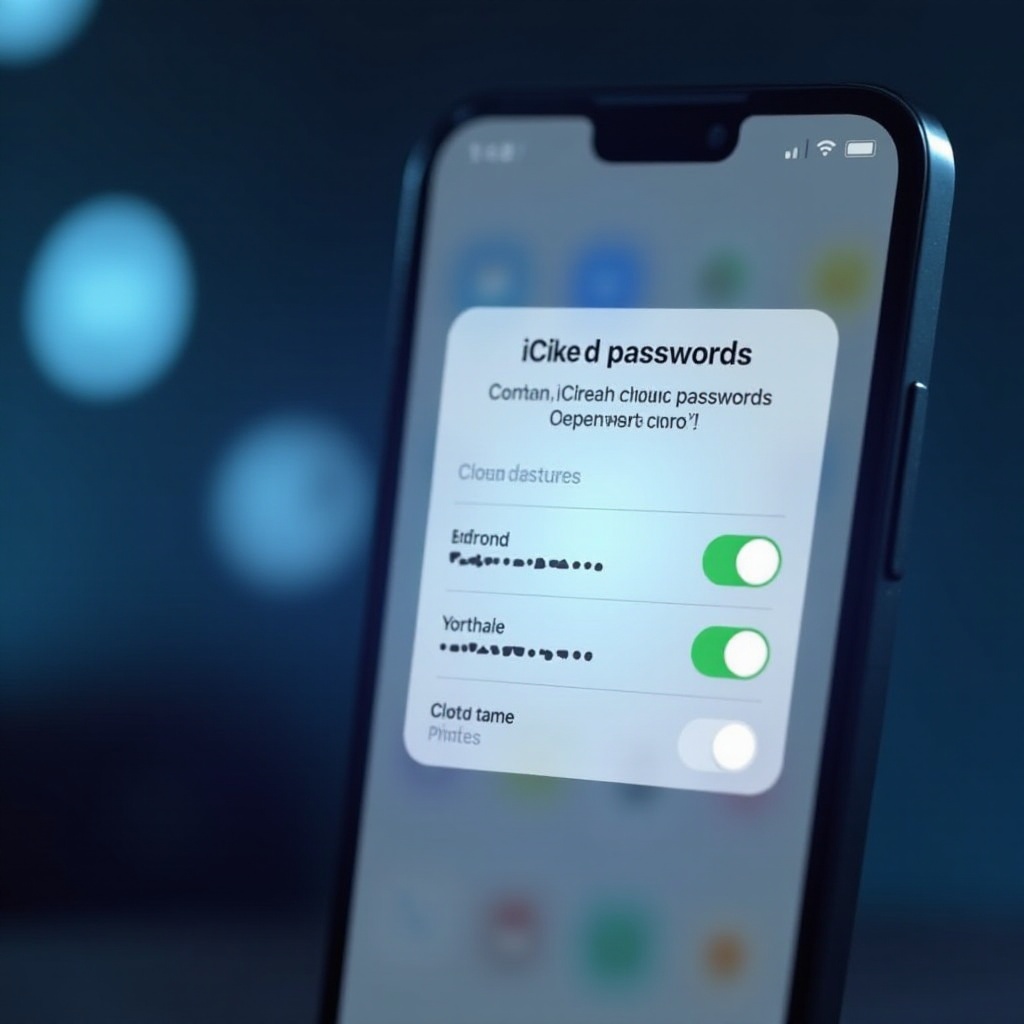 jak zmienić hasło w icloud na iphonie