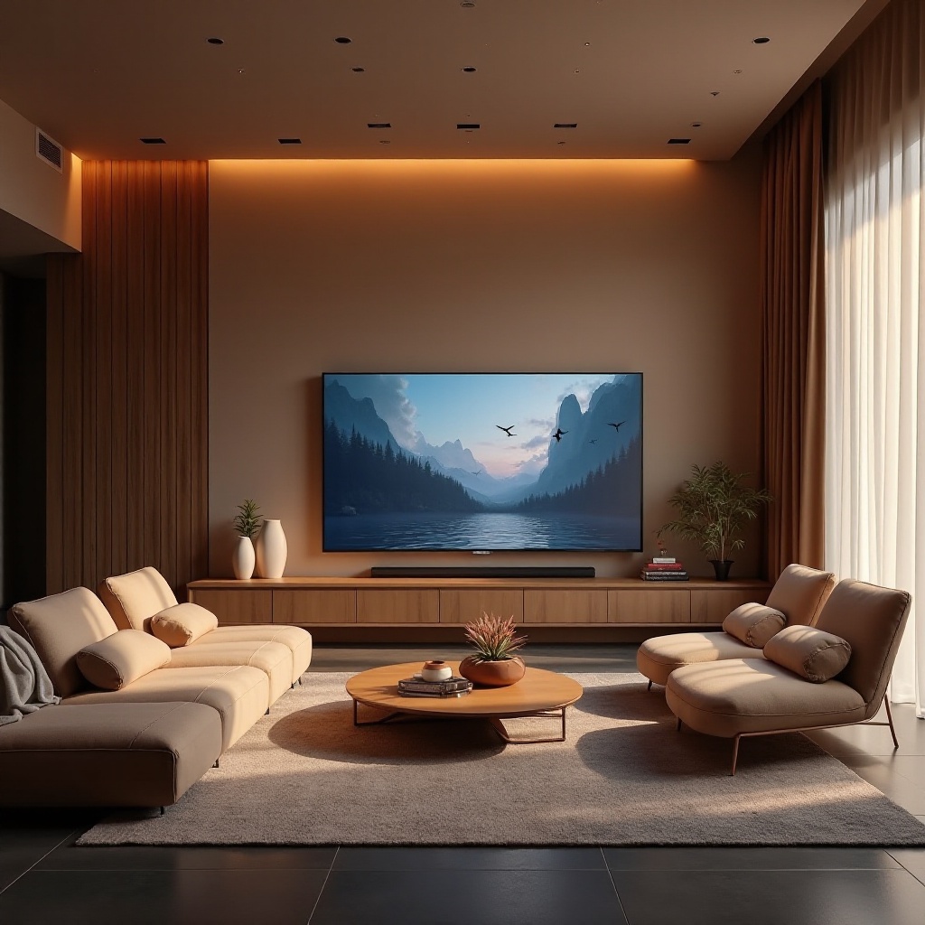 преимущества изогнутых телевизоров