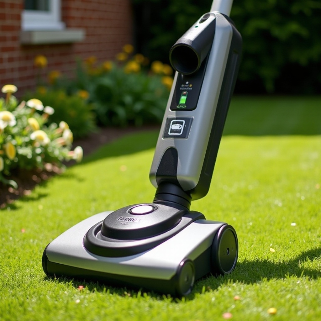 battery powered outdoor vacuum