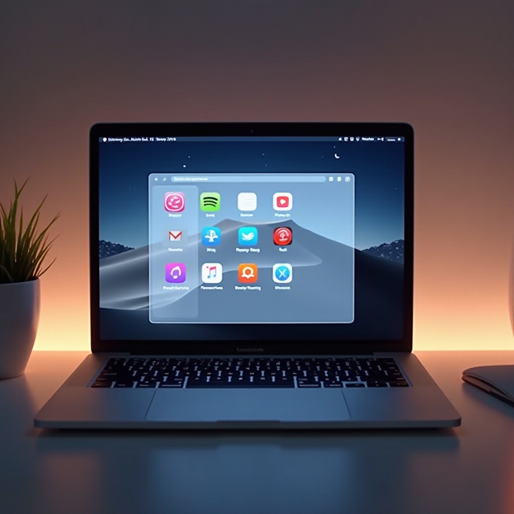 如何在沒有預設MacBook的情況下開啟應用程序