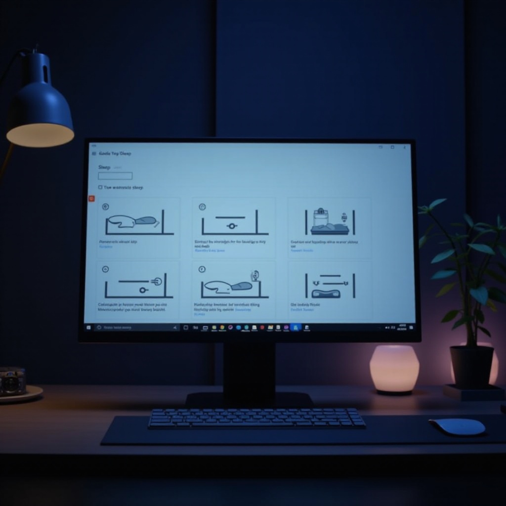 Windows 11 睡眠捷徑