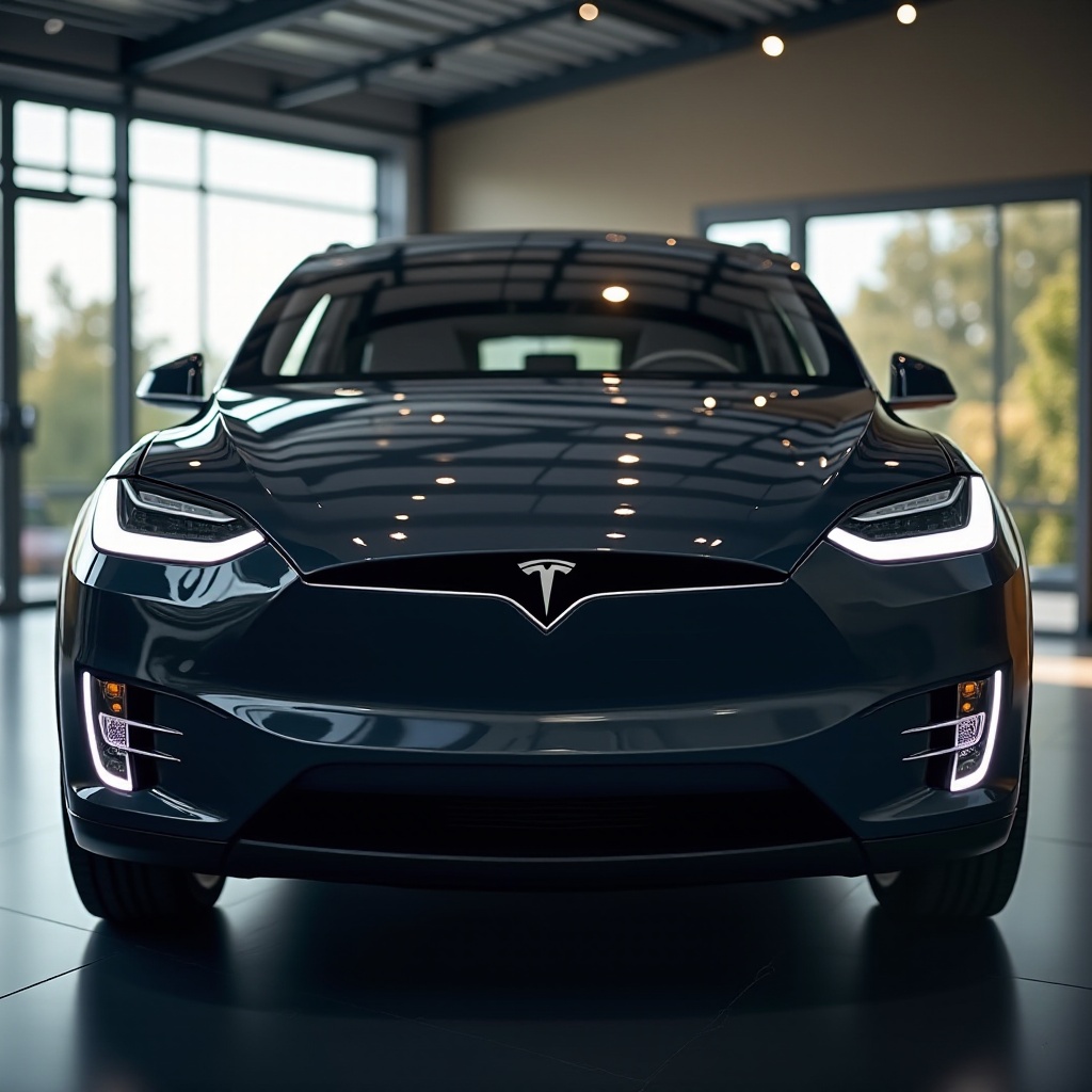 kolik váží tesla model x