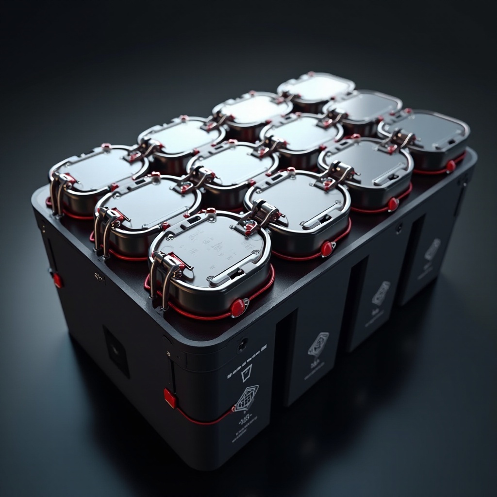 tesla battery pack series parallel