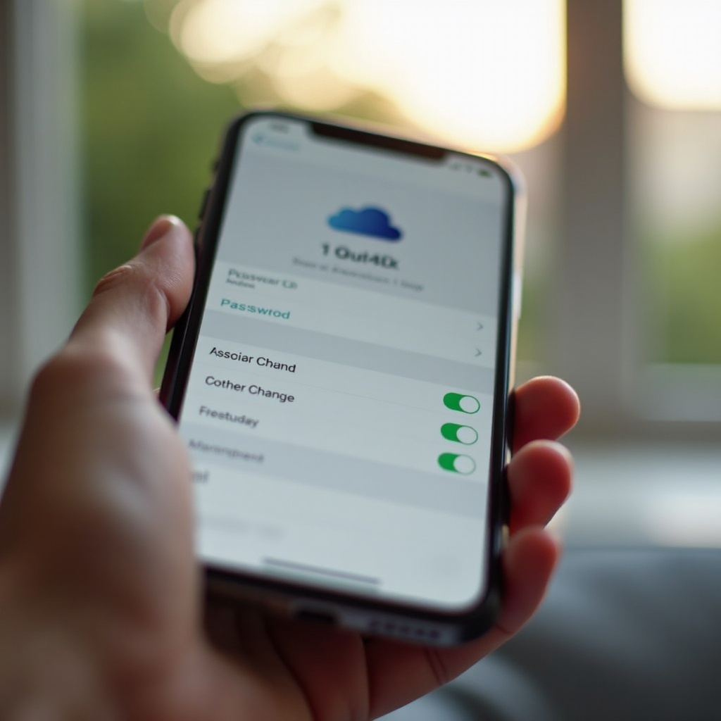 как да сменя паролата в icloud на iphone