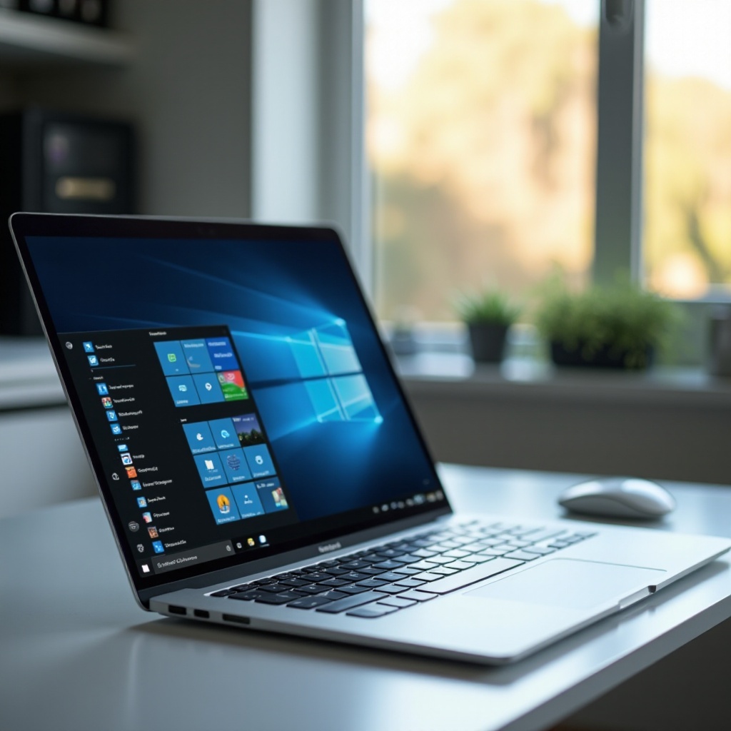 how to put windows laptop into desktop mode