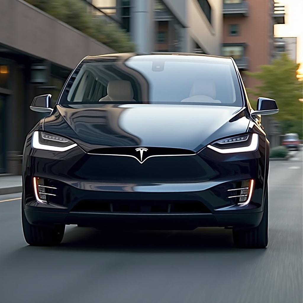 kolik váží tesla model x