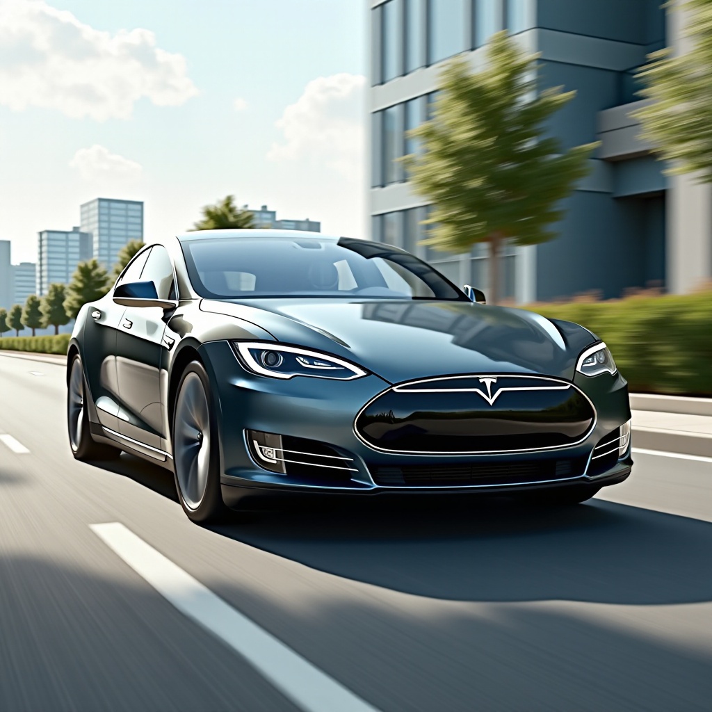 Tesla Model S миль на галлон