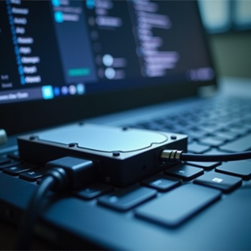 externí pevný disk se nezobrazuje v Průzkumníku souborů