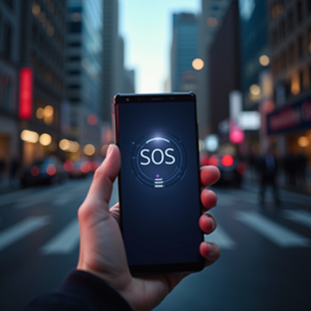 為什麼我的手機顯示SOS而不是5G