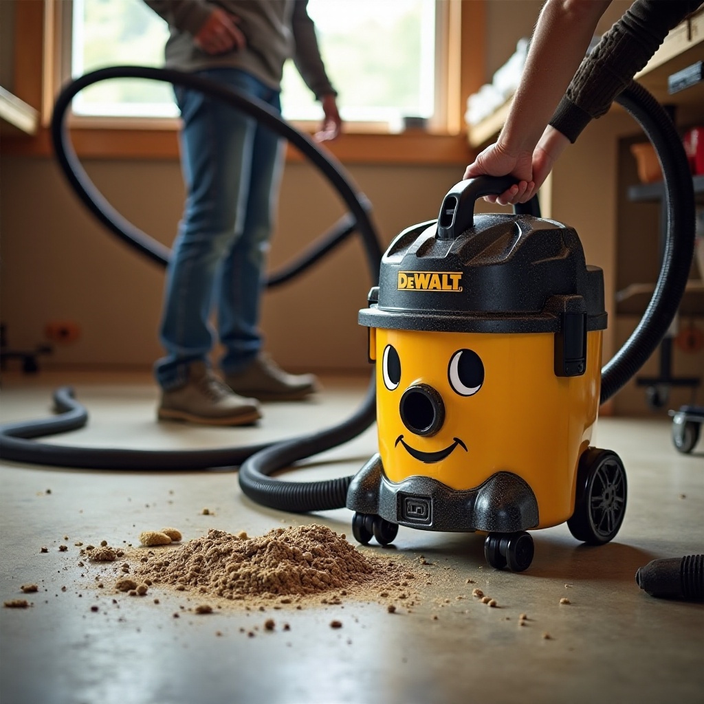 jak používat vysavač DeWalt na mokré a suché vysávání