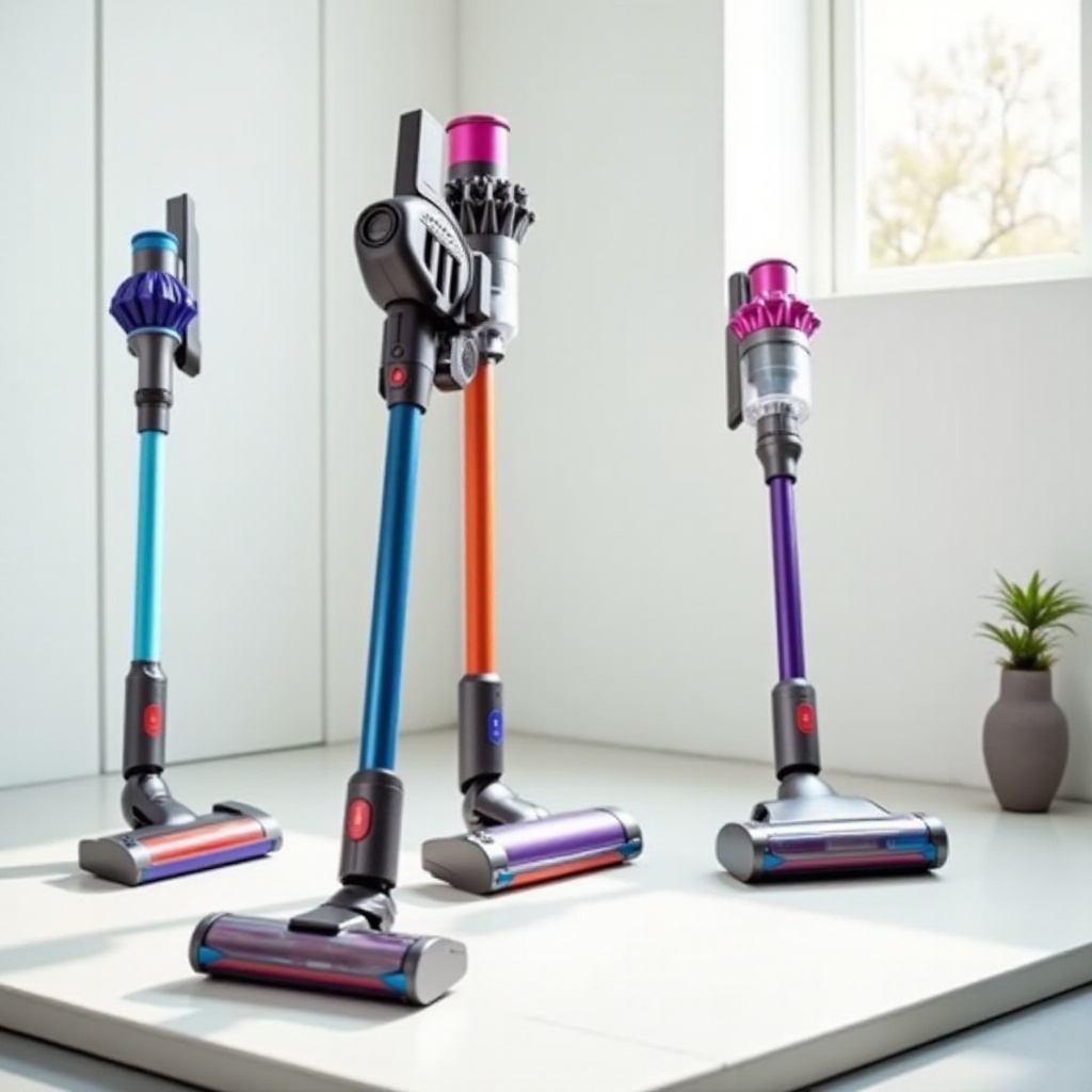 porównanie bezprzewodowych odkurzaczy Dyson