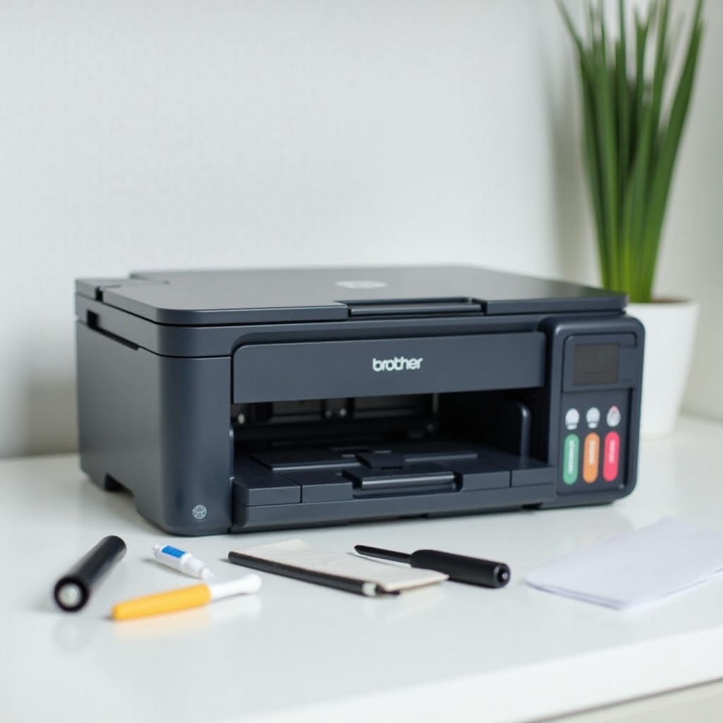 how to clean brother printer heads