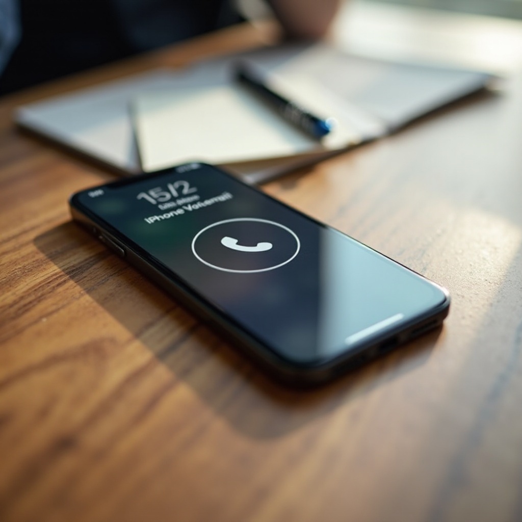 говорна пошта на iPhone не ради