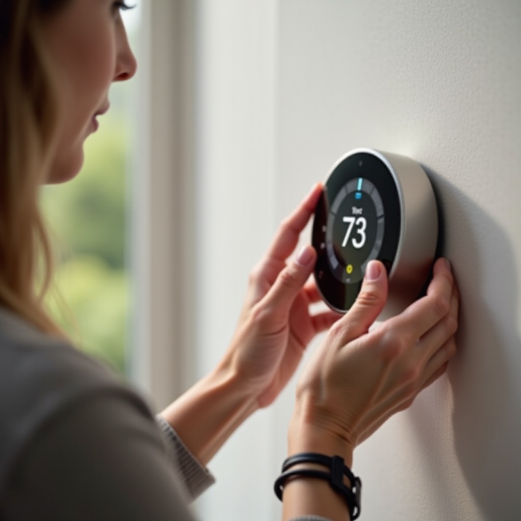 usuń termostat Nest