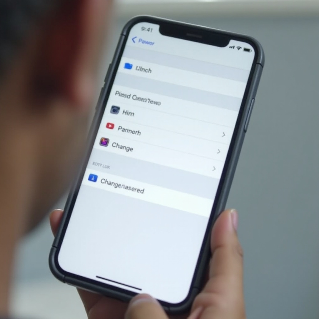как изменить пароль в icloud на iphone