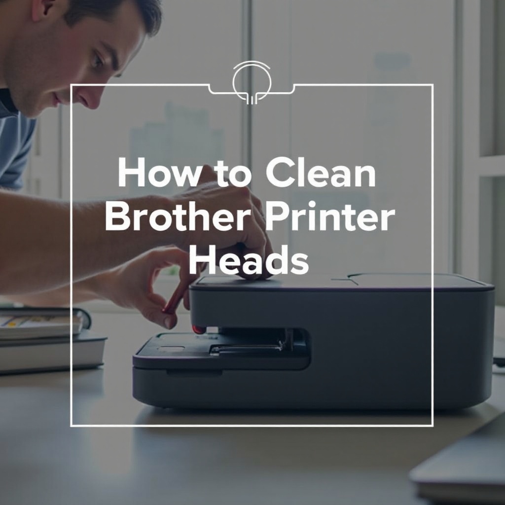 cum să cureți capetele imprimantei Brother